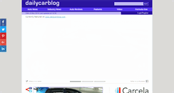 Desktop Screenshot of dailycarblog.com