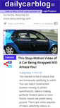 Mobile Screenshot of dailycarblog.com